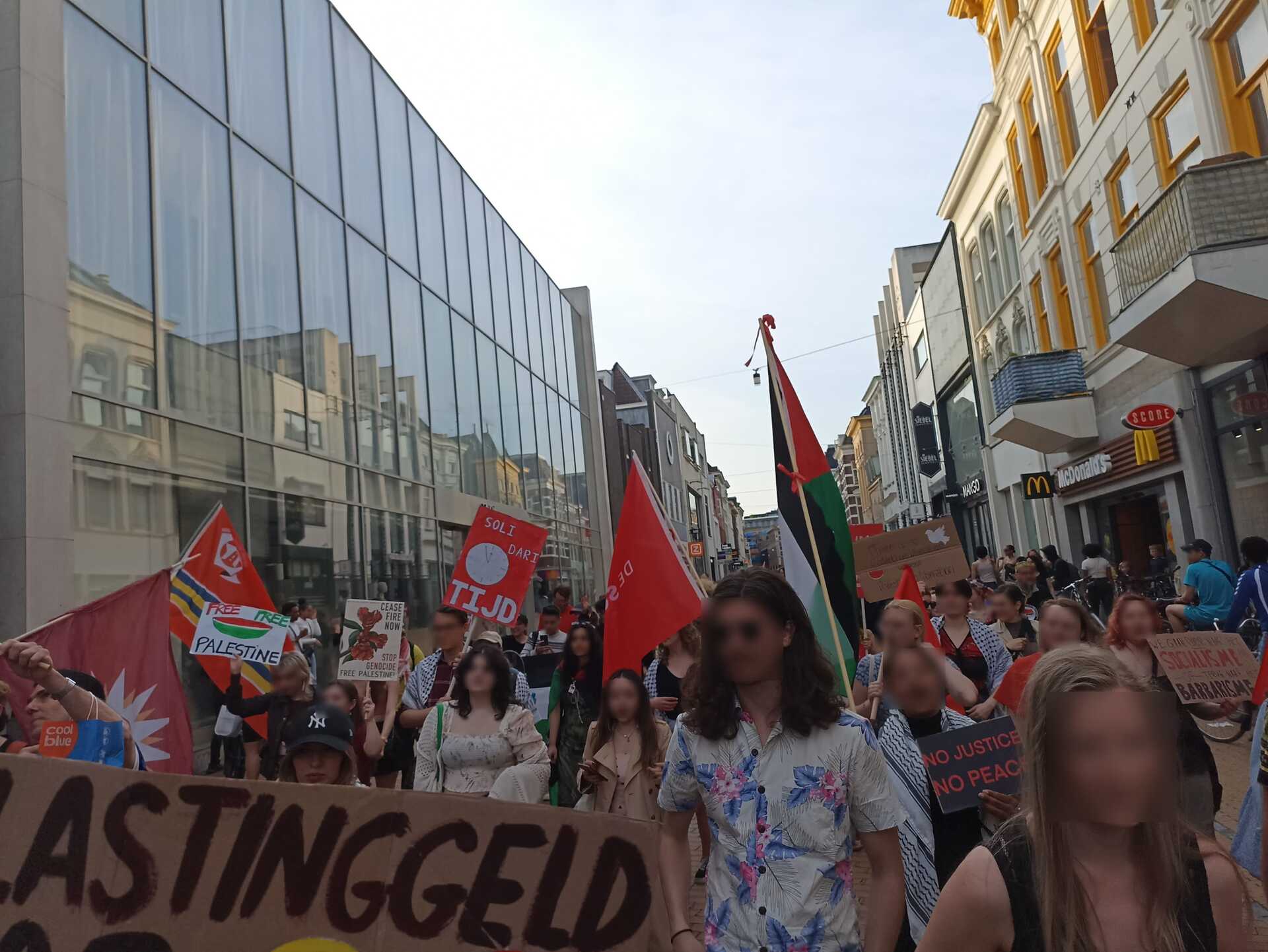 Labor Day Demonstration in Groningen Disrupted