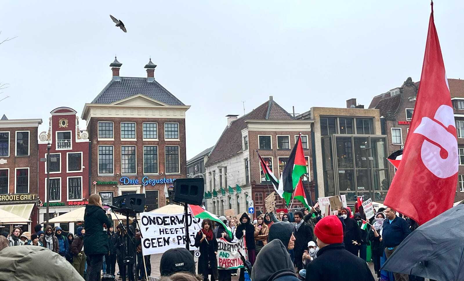 Protest Against Higher Education Cuts Moves to Groningen