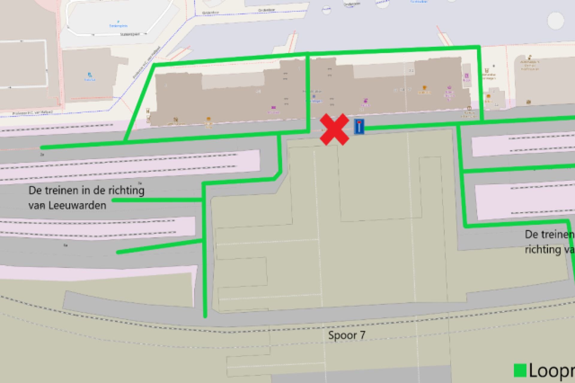 Groningen Central Station Renovations Bring Temporary Changes to Walking Routes