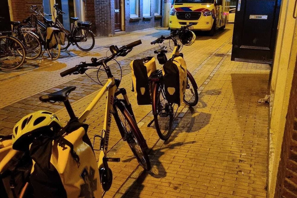 Ambulance Bike Team Back in Action Every Saturday in Groningen City Centre post image