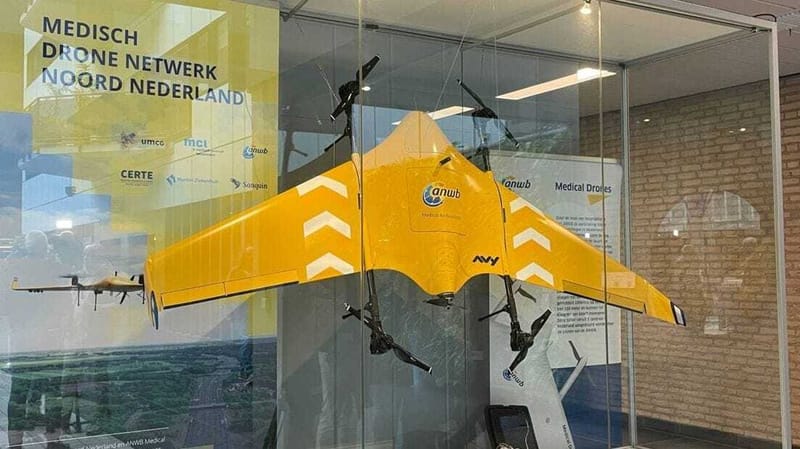 Medical Drones Set to Boost Emergency Care in Northern Netherlands post image