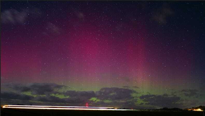 Northern Lights May Be Visible to the Naked Eye This Weekend post image